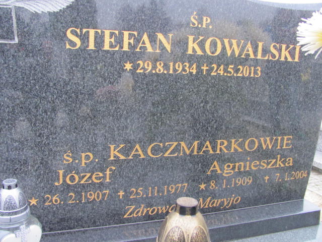 Stefan Kowalski 1934 Krotoszyn - Grobonet - Wyszukiwarka osób pochowanych