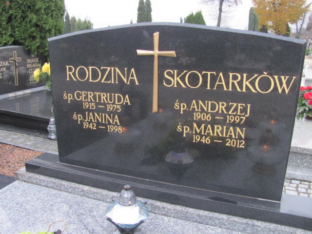 Andrzej Skotarek 1906 Krotoszyn - Grobonet - Wyszukiwarka osób pochowanych