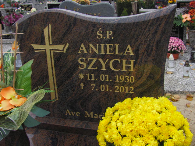 Aniela Szych 1930 Krotoszyn - Grobonet - Wyszukiwarka osób pochowanych