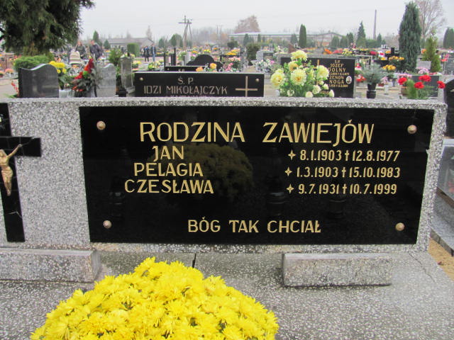 Jan Zawieja 1903 Krotoszyn - Grobonet - Wyszukiwarka osób pochowanych