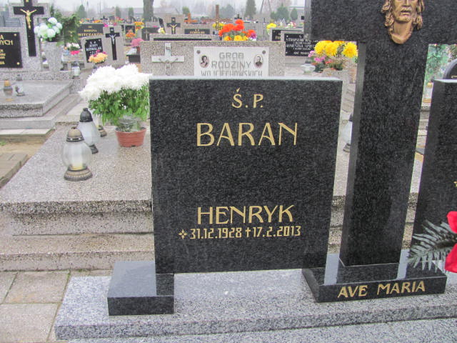 Aniela Baran 1934 Krotoszyn - Grobonet - Wyszukiwarka osób pochowanych