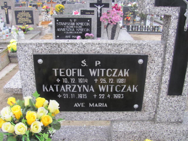 Katarzyna Witczak 1915 Krotoszyn - Grobonet - Wyszukiwarka osób pochowanych