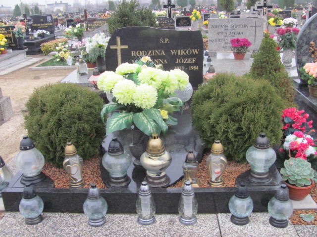 Grób Józef Wika