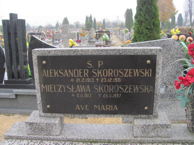 Aleksander Skoroszewski 1913 Krotoszyn - Grobonet - Wyszukiwarka osób pochowanych