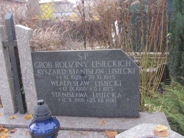 Stanisława Lisiecka 1906 Krotoszyn - Grobonet - Wyszukiwarka osób pochowanych