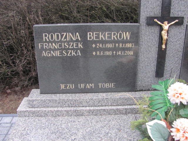 Franciszek Beker 1907 Krotoszyn - Grobonet - Wyszukiwarka osób pochowanych